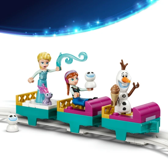 LEGO Disney 43281 Elsas Eispalast und Schneespaziergang