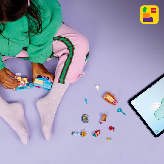 LEGO Disney 43285 Arielle und ihr magischer Miniaturpalast