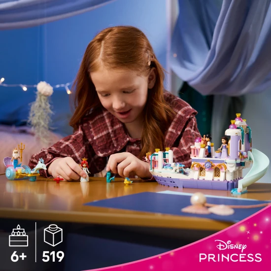 LEGO Disney 43299 Ariels königliches Hochzeitsschiff