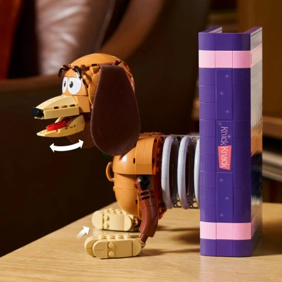 LEGO Disney 43301 Buchstützen Slinky Dog aus Toy Story