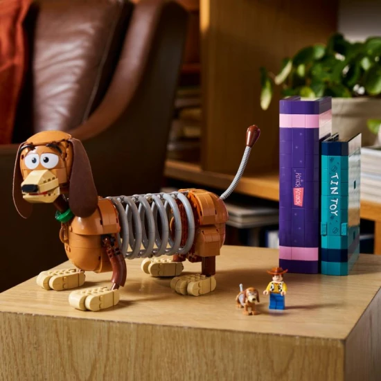 LEGO Disney 43301 Buchstützen Slinky Dog aus Toy Story