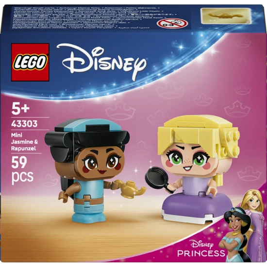 LEGO Disney 43303 Mini Jasmin und Rapunzel