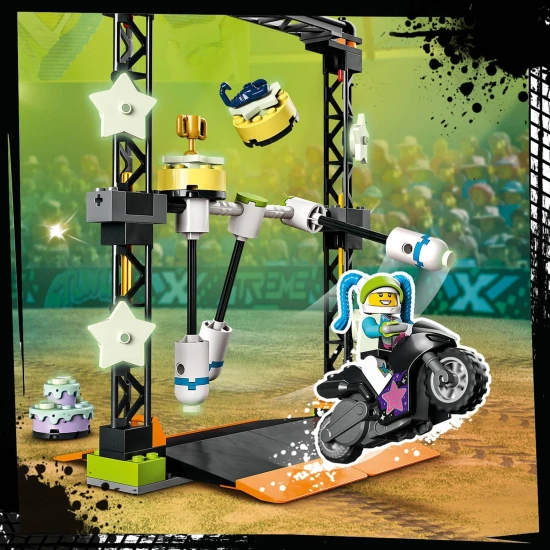 LEGO CITY Hammer-Stunt-Herausforderung LEGO CITY Hammer-Stunt-Challenge voller Action