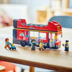 LEGO CITY 60407 Roter Doppeldecker-Sightseeing-Bus