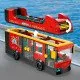 Ein toller LEGO® Doppeldecker-Sightseeingbus mit bequemen Sitzen auf beiden Etagen, aufwendigen Details und diversem Spielzubehör wie Mikrofon, Telefon und Kamera.