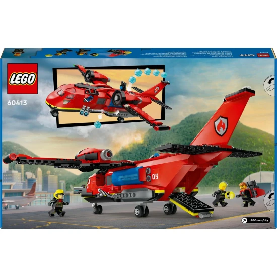 LEGO City Flugzeug 60413 – Triff das Feuer von oben!