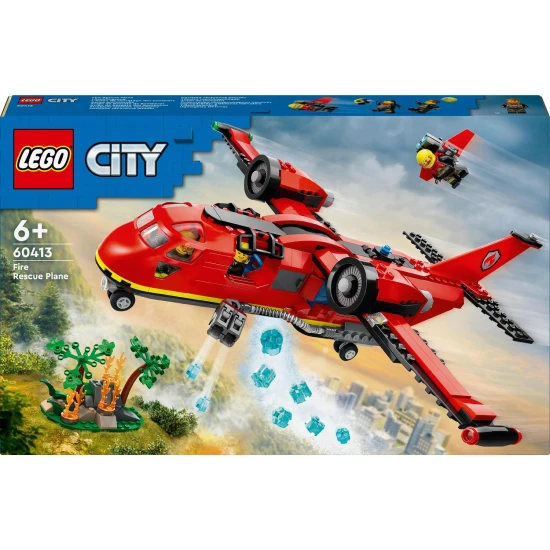 LEGO City Flugzeug 60413 – Triff das Feuer von oben!