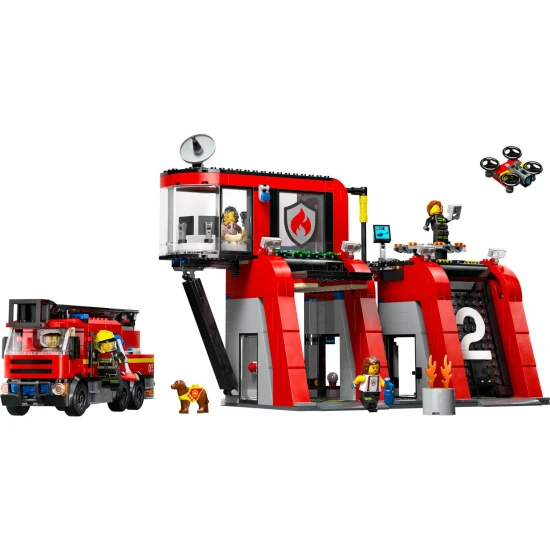 LEGO City Feuerwache – Action, Drohne und Rettung in einem Set!