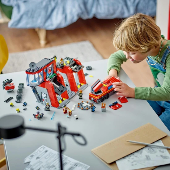 LEGO City Feuerwache – Action, Drohne und Rettung in einem Set!