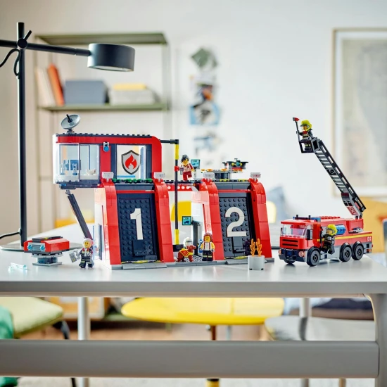 LEGO City Feuerwache – Action, Drohne und Rettung in einem Set!