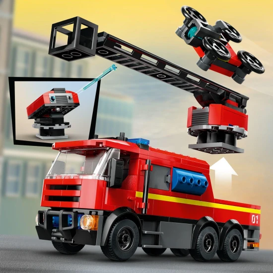 LEGO City Feuerwache – Action, Drohne und Rettung in einem Set!