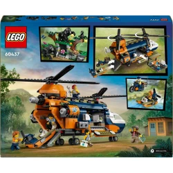 LEGO CITY 60437 Basislager Dschungel-Erkundungshubschrauber