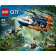 LEGO CITY Dschungel-Erkundungshubschrauber – Basislager-Abenteuer