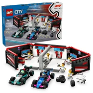 LEGO CITY 60444 F1® Garage und Mercedes-AMG und Alpine Autos