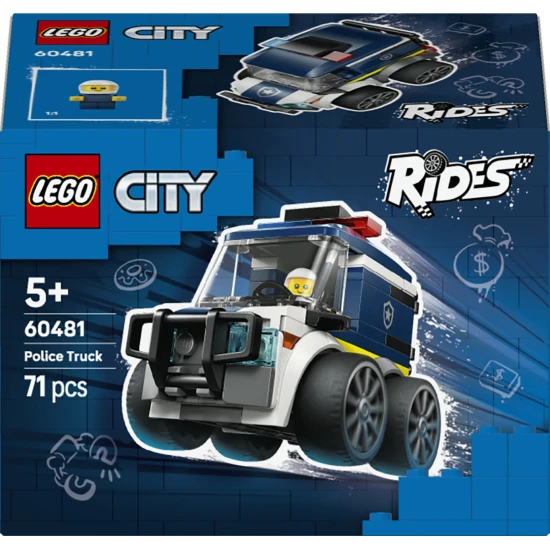 LEGO CITY 60481 Polizeitransporter