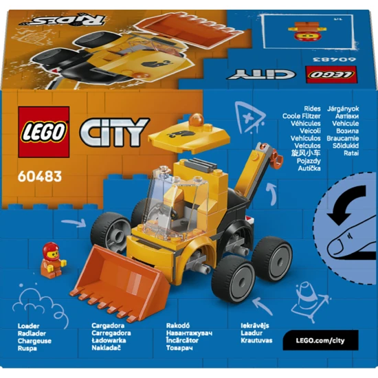 LEGO CITY 60483 Spielzeugautos Baulader