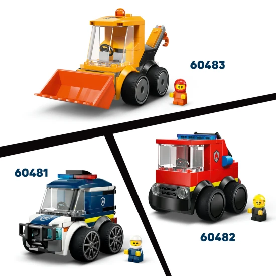 LEGO City 60484 Autos: Spiel-Rennwagen