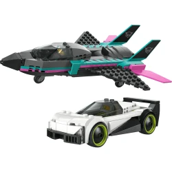 LEGO City 60489 Kampfjet gegen Auto