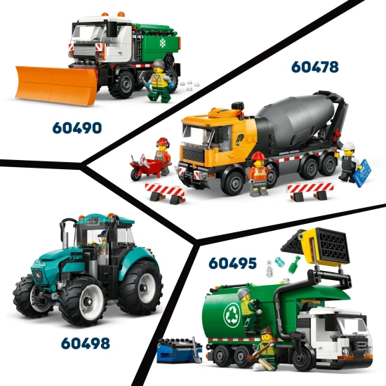 LEGO City 60489 Kampfjet gegen Auto