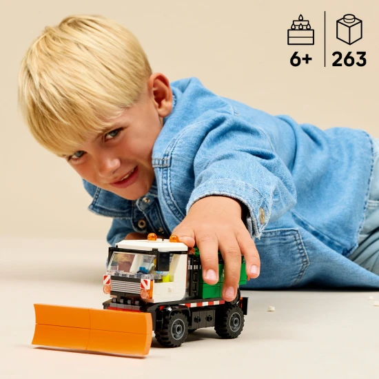 LEGO City 60490 Schneepflug