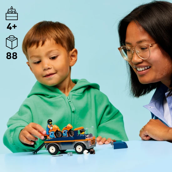 LEGO City 60491 Motorrad-Transporter-LKW LEGO City 60491 Motorrad-Transporter-LKW