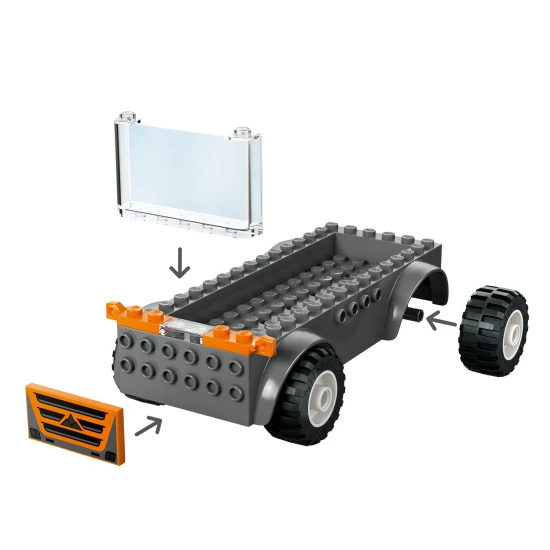 LEGO City 60491 Motorrad-Transporter-LKW LEGO City 60491 Motorrad-Transporter-LKW