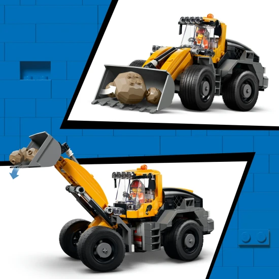 LEGO City 60494 Kipplaster und Frontlader