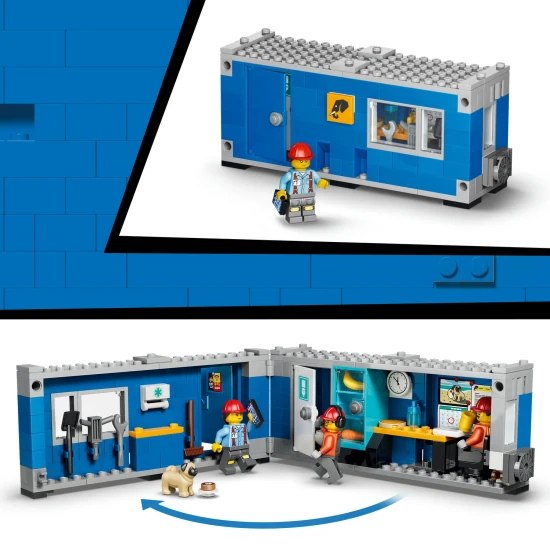 LEGO City 60494 Kipplaster und Frontlader