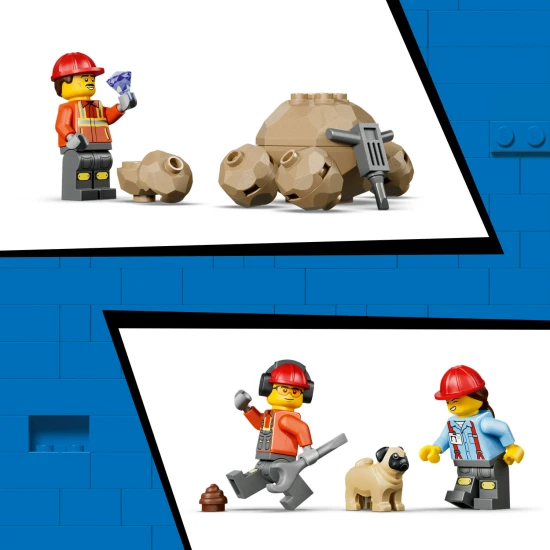 LEGO City 60494 Kipplaster und Frontlader