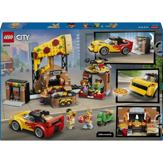 LEGO City 60496 Pizza-Lieferung mit Fahrzeugen