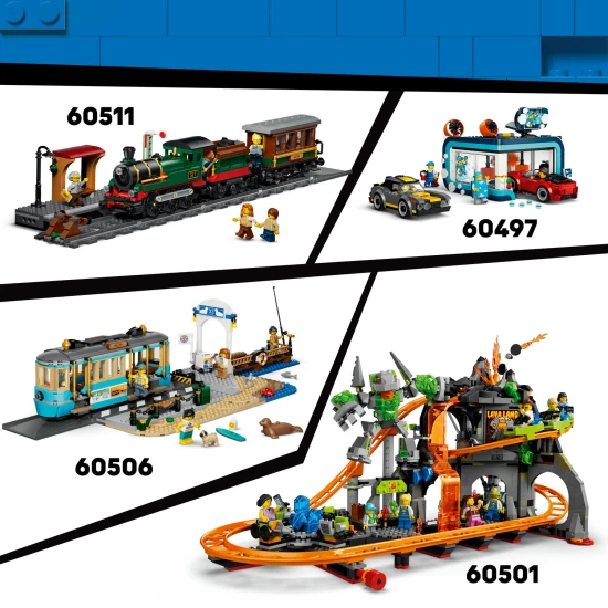 LEGO City 60496 Pizza-Lieferung mit Fahrzeugen