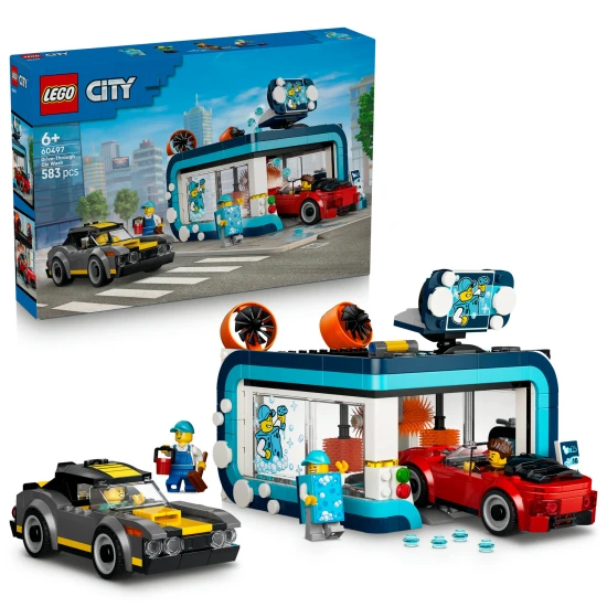LEGO City 60497 Durchfahr-Waschanlage