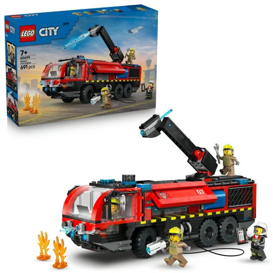 LEGO City 60499 Flughafen-Feuerwehrauto