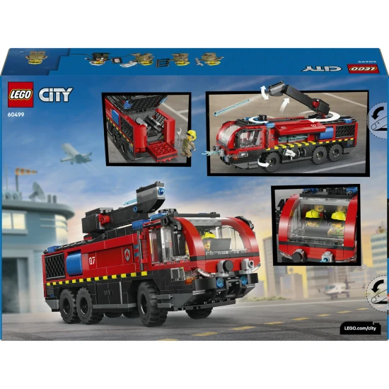 LEGO City 60499 Flughafen-Feuerwehrauto