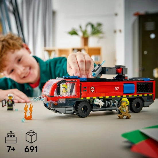 LEGO City 60499 Flughafen-Feuerwehrauto