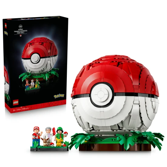LEGO Pokémon 72154 Poké Ball mit ikonischen Trainer-Momenten LEGO Pokémon 72154 Poké Ball mit ikonischen Trainer-Momenten 2272154