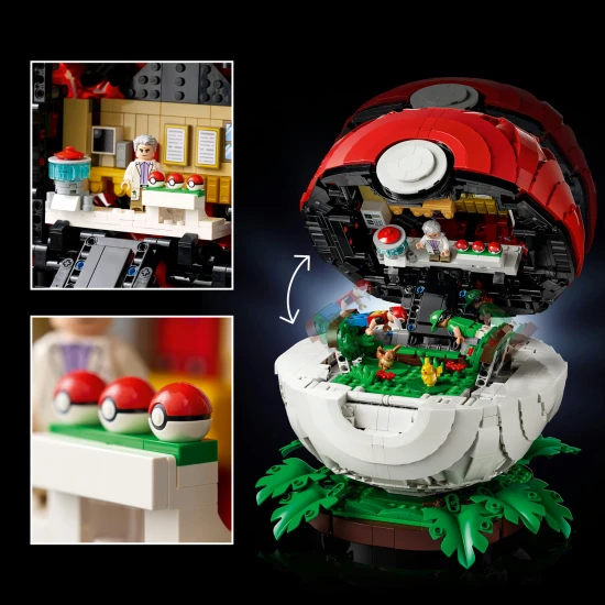 LEGO Pokémon 72154 Poké Ball mit ikonischen Trainer-Momenten LEGO Pokémon 72154 Poké Ball mit ikonischen Trainer-Momenten 2272154