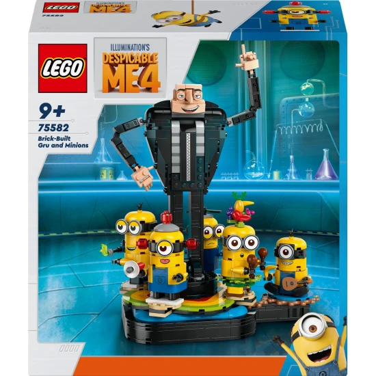 LEGO Mimoni, Film Ich, der Bösewicht 4, Bausatz mit Mimoni, Figuren von Mimoni, Gru und Mimoni, LEGO Tanz und Spaß