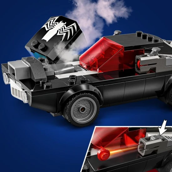 LEGO Spider-Man vs. Venom 76309 – Muscle Car mit Spider-Man, Venom und Spider-Woman Minifiguren