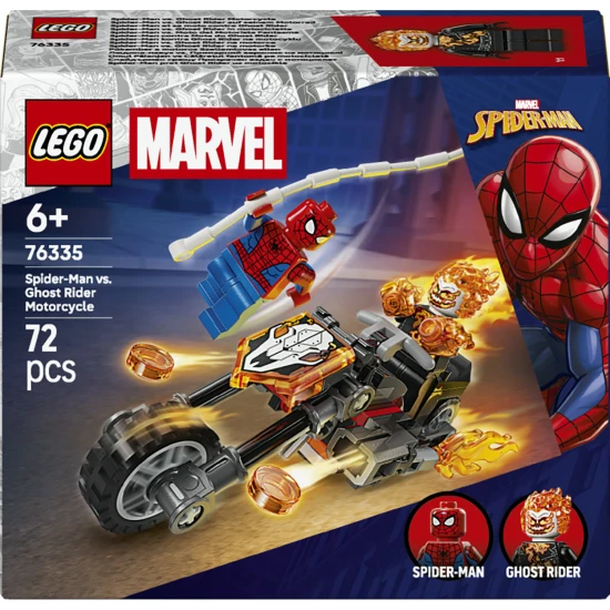 LEGO Marvel 76335 Spider-Man gegen Ghost Riders Motorrad