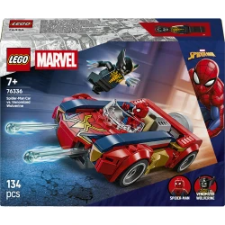 LEGO Marvel 76336 Spider-Man und Auto gegen venomisierten Wolverine