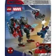 LEGO Marvel 76337 Miles Morales Roboter gegen Spider-Man 2099