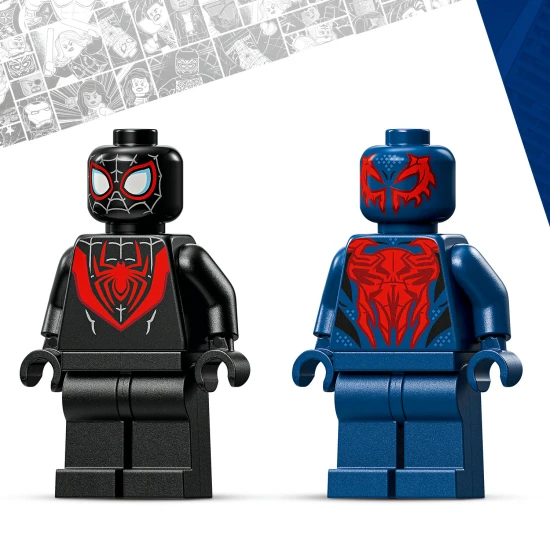 LEGO Marvel 76337 Miles Morales Roboter gegen Spider-Man 2099