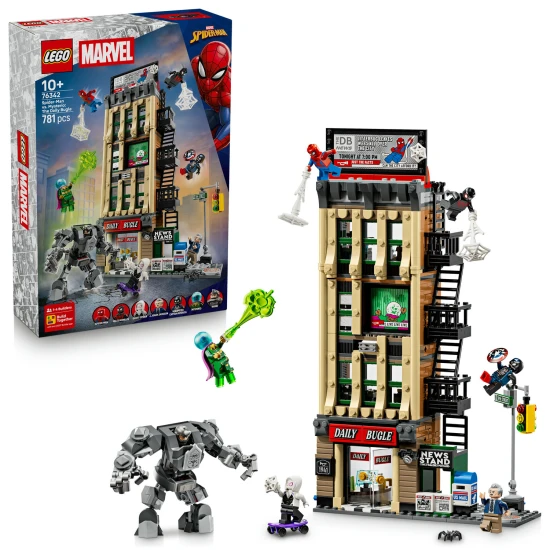 LEGO Marvel 76342 Spider-Man gegen Mysterio: Daily Bugle