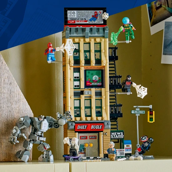 LEGO Marvel 76342 Spider-Man gegen Mysterio: Daily Bugle
