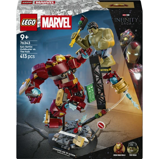 LEGO Marvel 76343 Epischer Kampf: Hulkbuster gegen Hulk LEGO Marvel 76343 Epischer Kampf: Hulkbuster gegen Hulk