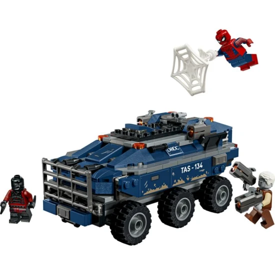 LEGO Marvel 76349 Spider-Man und die Verfolgungsjagd des Gefangenentransporters