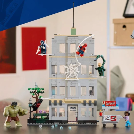 LEGO Marvel 76350 Epischer Kampf: Spider-Man gegen Hulk