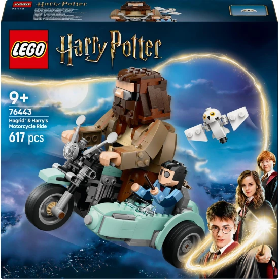 lego harry potter 76443 hagrid und harry auf dem motorrad bauset fuer kinder