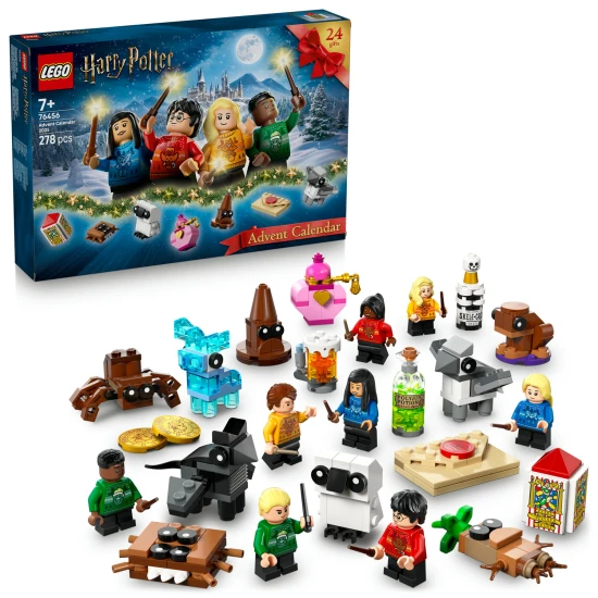 LEGO Harry Potter 76456 Adventskalender 2025 mit Minifiguren und magischen Modellen
